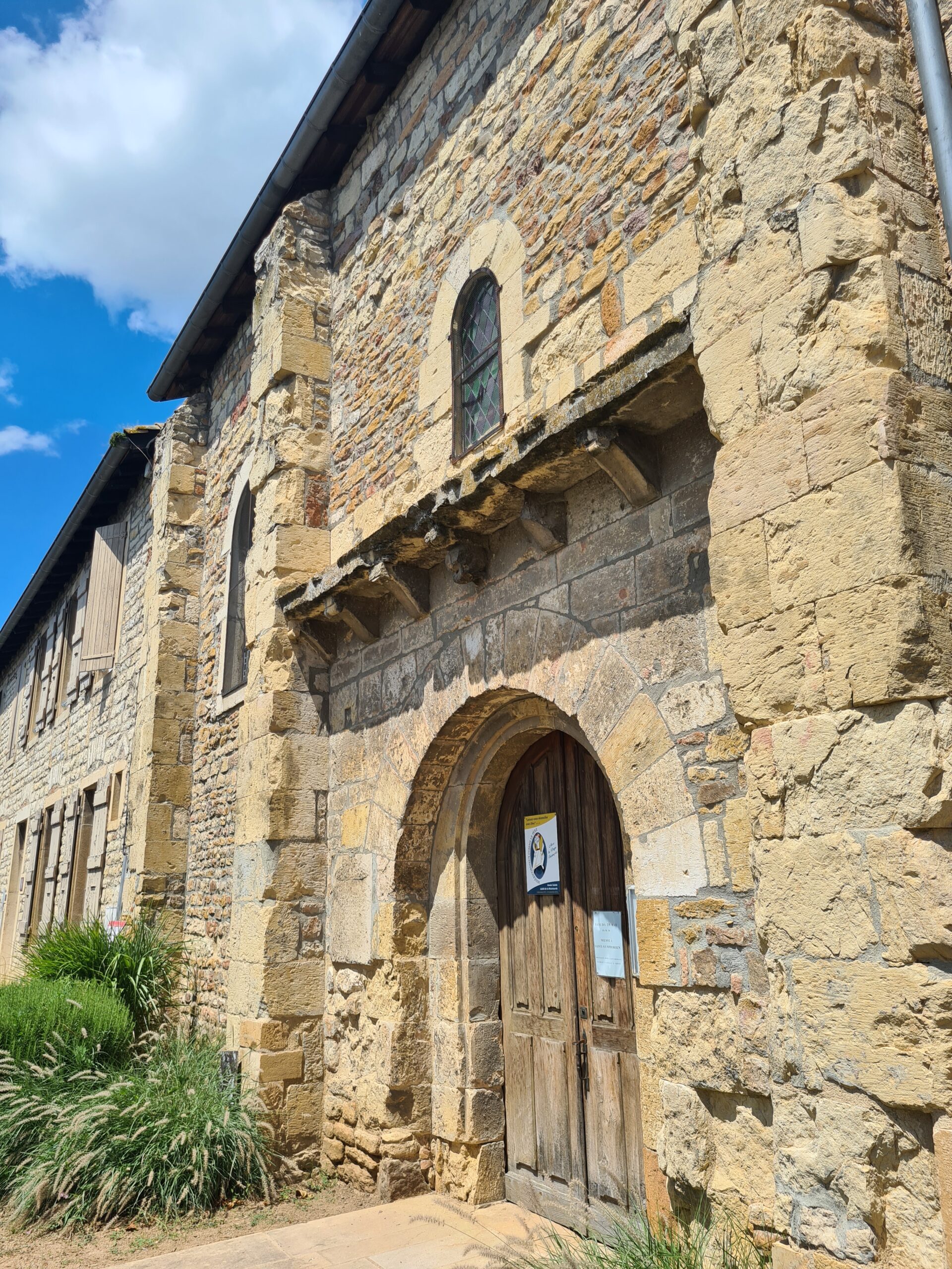 ATELIER ISSHIN-Eglise saint romain les iles saone-et-loire chantier état des lieux