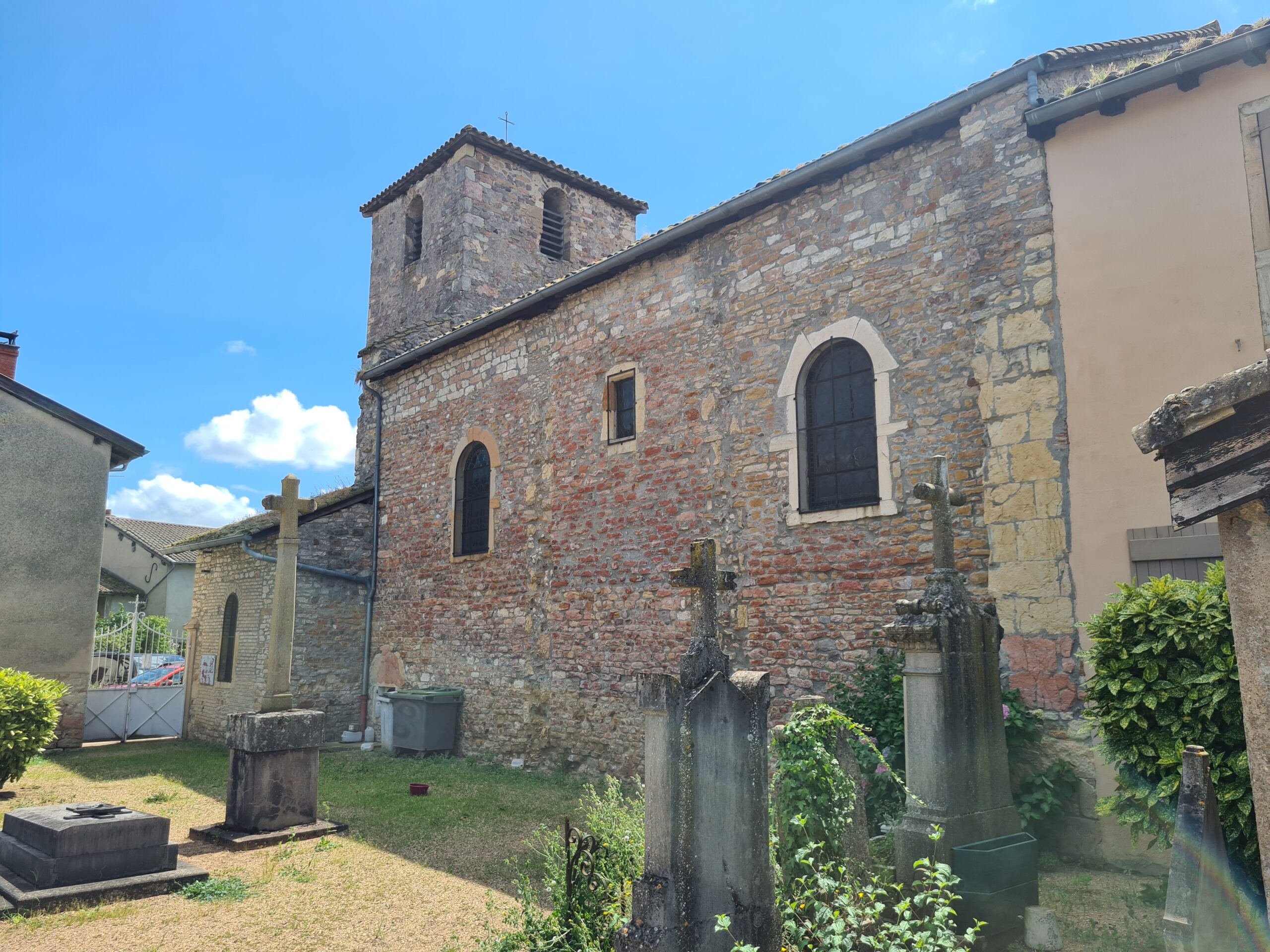 ATELIER ISSHIN-Eglise saint romain les iles saone-et-loire chantier état des lieux